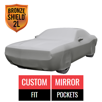 Bronze Shield 2L - Car Cover for Dodge Challenger 2017 Coupe 2-Door with Widebody