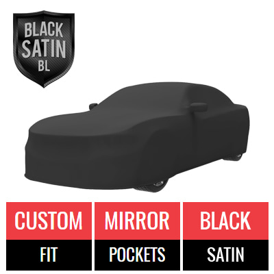 Black Satin BL - Black Car Cover for Dodge Charger 2019 Sedan 4-Door