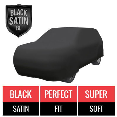 Black Satin BL - Black Car Cover for Hyundai Venue 2021 SUV 4-Door