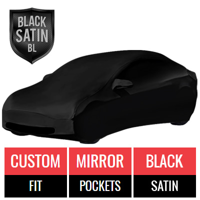 Black Satin BL - Black Car Cover for Tesla Model 3 2023 Sedan 4-Door