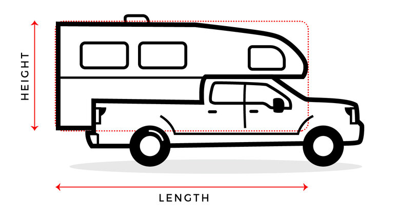 How to Measure your Truck Camper